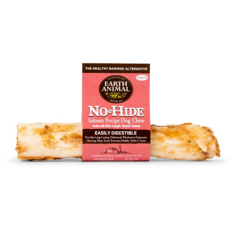 Earth Animal No Hide Salmon Chew M