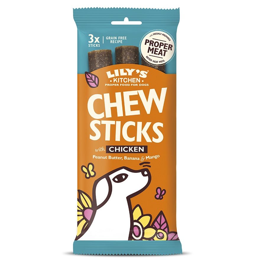 Lilys Kitchen Chicken Chew Sticks 120g