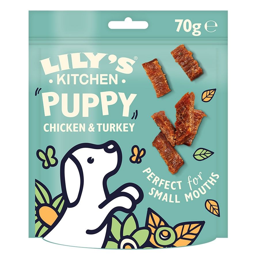 Lilys Kitchen Puppy Chicken &amp; Turkey Nibbles 70g