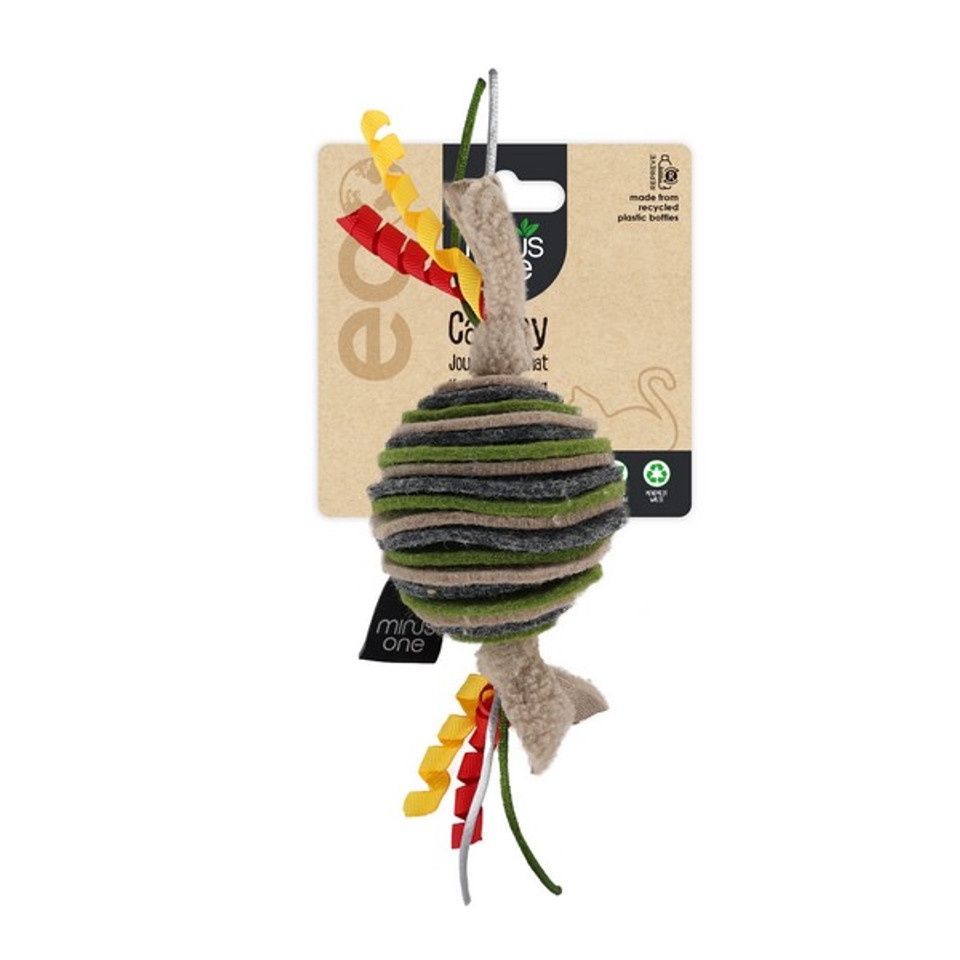 All For Paws Minus One Classic Felt Cat Toys Ball