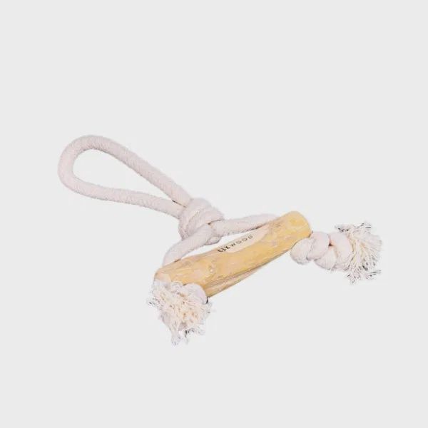 Coffee Wood Bar Tug Toy