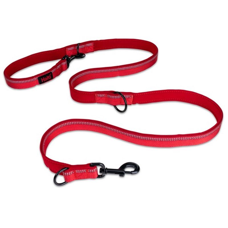 CoA Halti Double Ended Lead Red Small CoA Halti Double Ended Lead Red Small