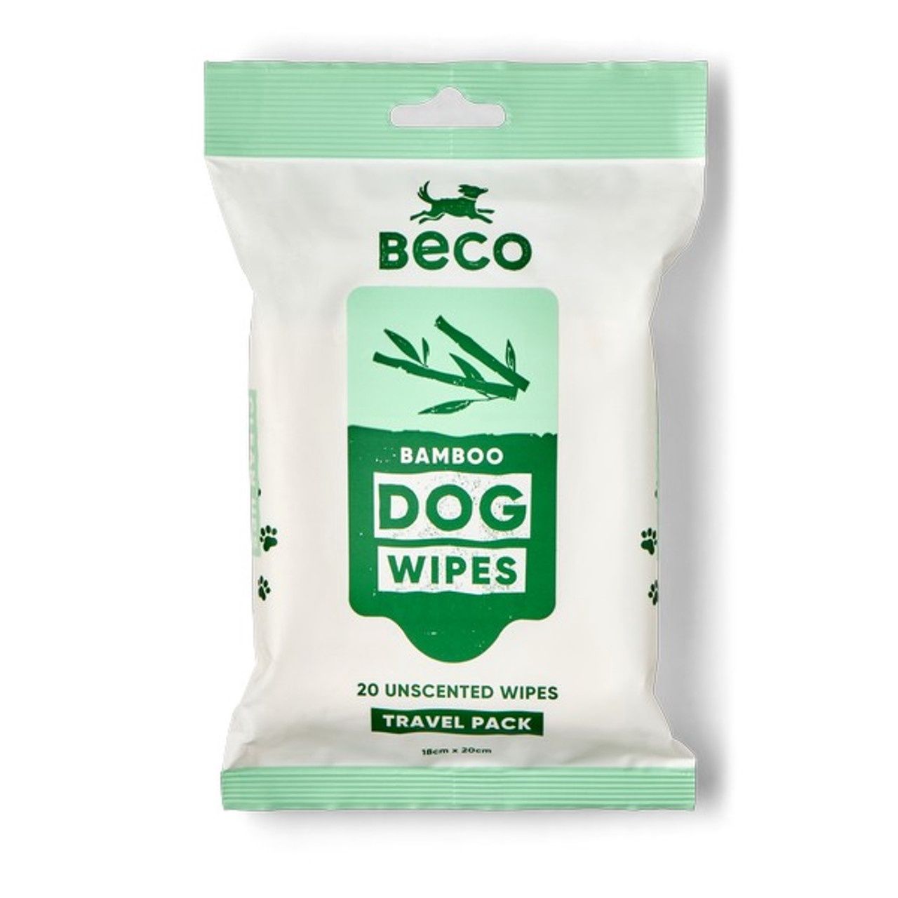 Beco Bamboo Travel Wipes Unscented