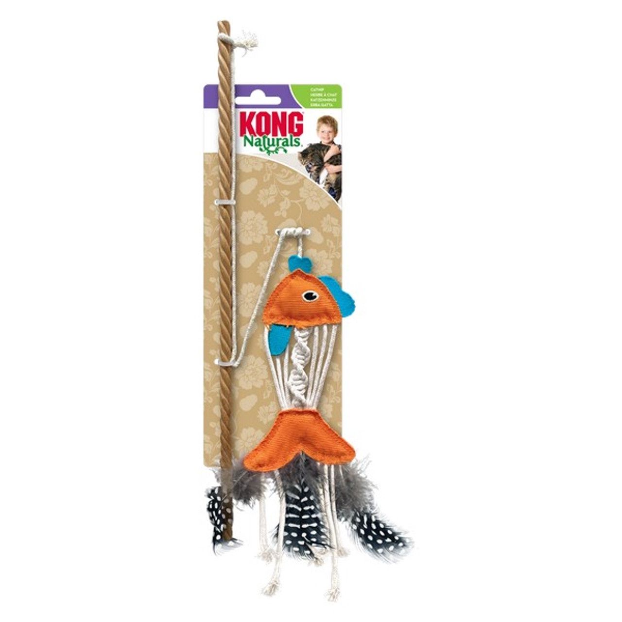 KONG Naturals Teaser Fish