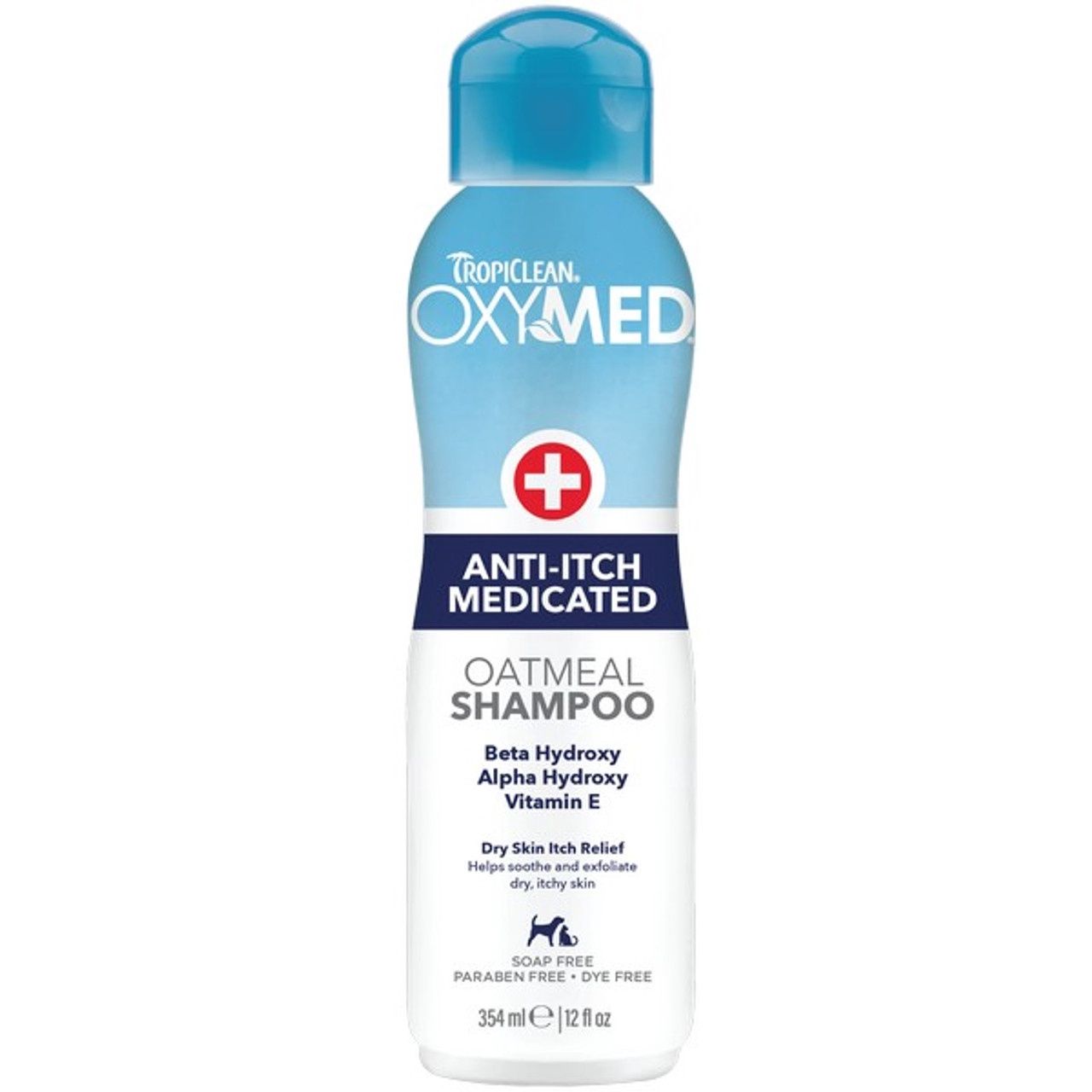 TropiClean OxyMed Anti-Itch Shampoo 355ml