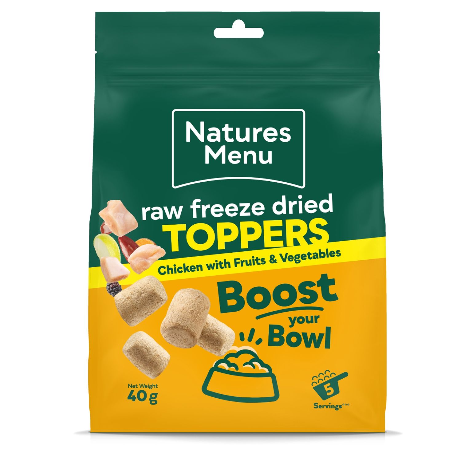 Natures Menu Topper Chicken 40g