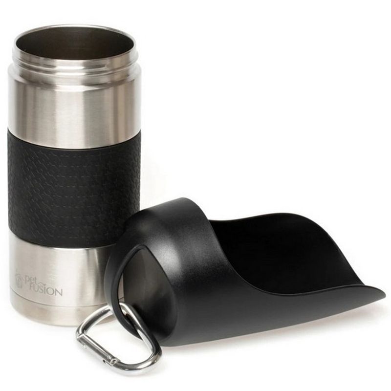 PetFusion Pet Travel Bottle Silver PetFusion Pet Travel Bottle Silver