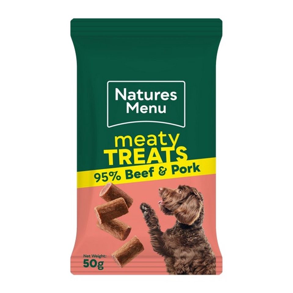 Natures Menu Dog Treat Beef 50g