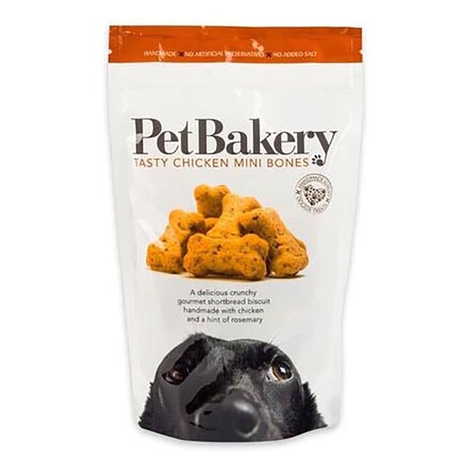 Pet Bakery Tasty Chicken Mini Bones Dog Treats 190g