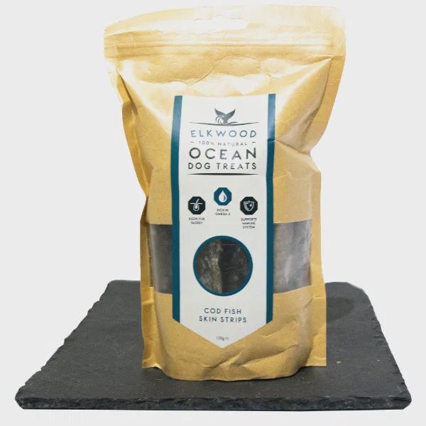 Elkwood Cod Fish Skin Strips
