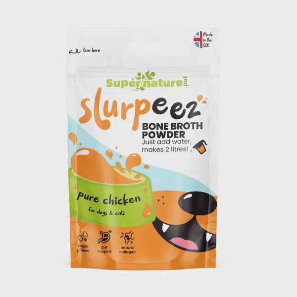 Slurpeez Chicken Bone Broth Powder for Dogs &amp; Cats 60g