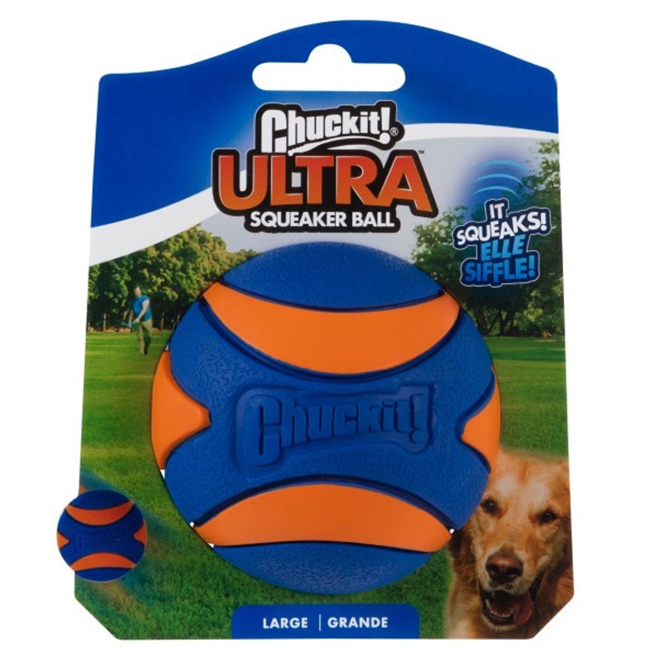Chuckit! Ultra Squeaker Ball 1 Pack Large