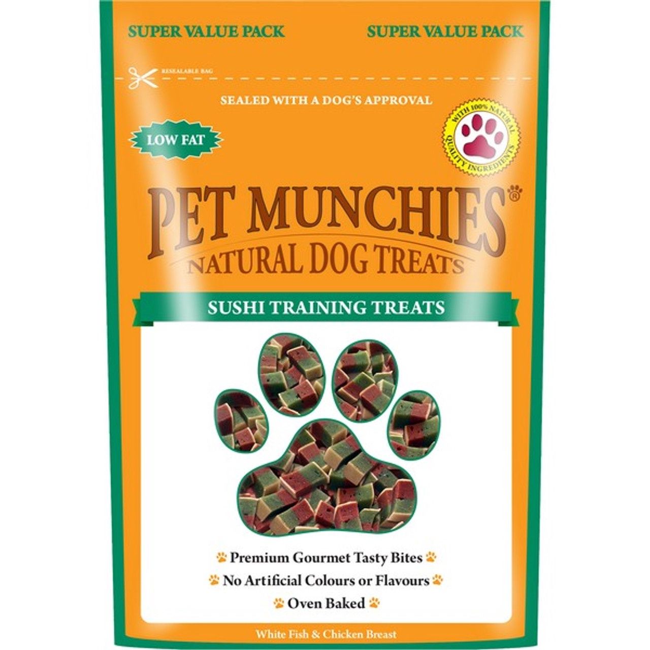 Pet Munchies Dog Training Treats Sushi 150g Pet Munchies Dog Training Treats Sushi 150g