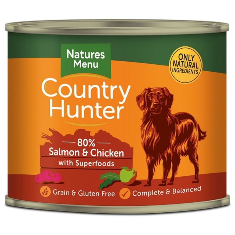 Natures Menu Country Hunter Salmon and Rasberry 600g