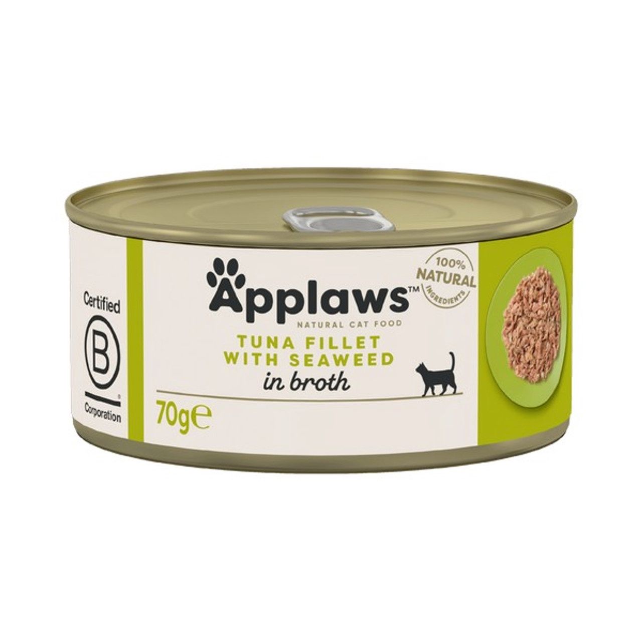Applaws Can Tuna Fillet with Seaweed 70g