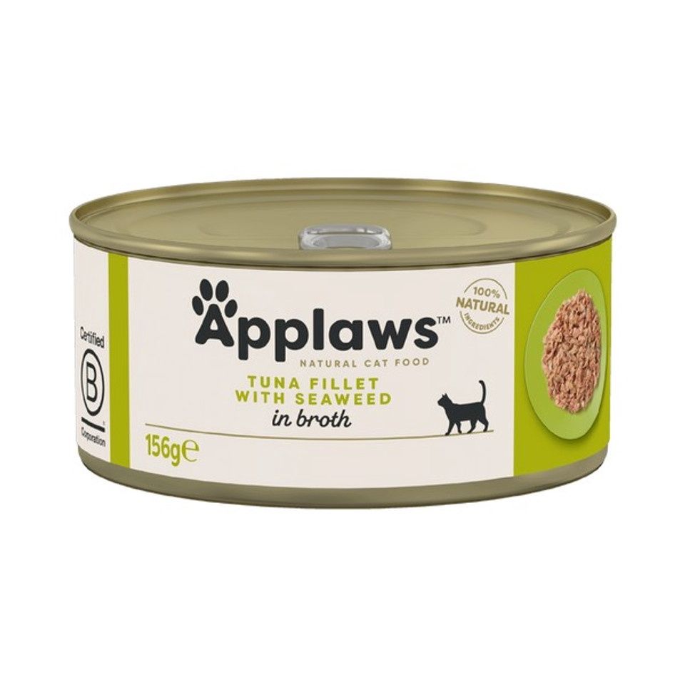 Applaws Cat Can Tuna &amp; Seaweed 156g