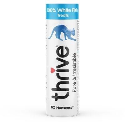 Thrive Cat Treats 100% White Fish 15g