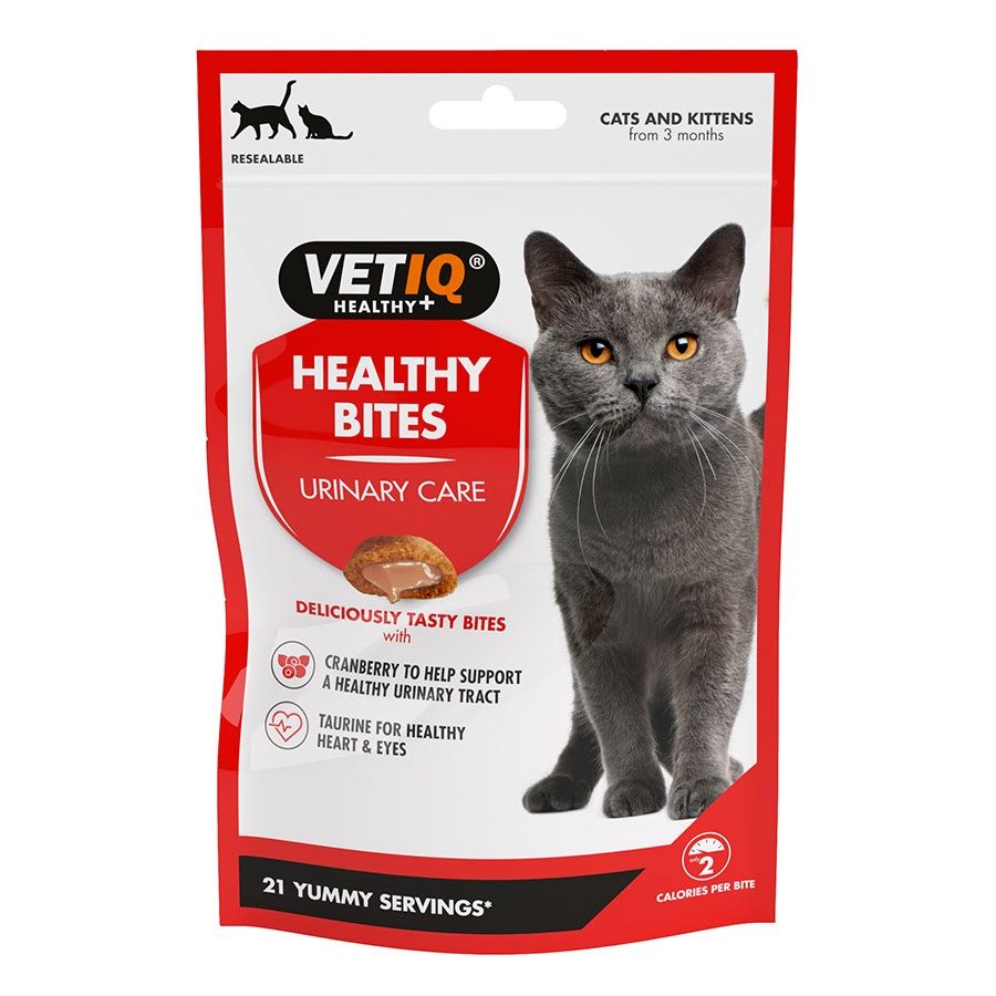 Vet Iq Healthy Bites Cat Urinary Care Treats 65g