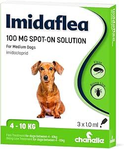 Imidaflea Med Dog 100mg 1.0ml Imidaflea Med Dog 100mg 1.0ml