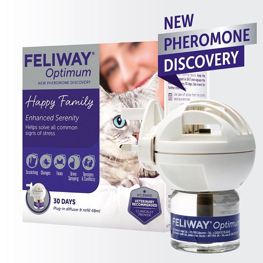 Feliway Optimum Diffuser + Refill 48ml