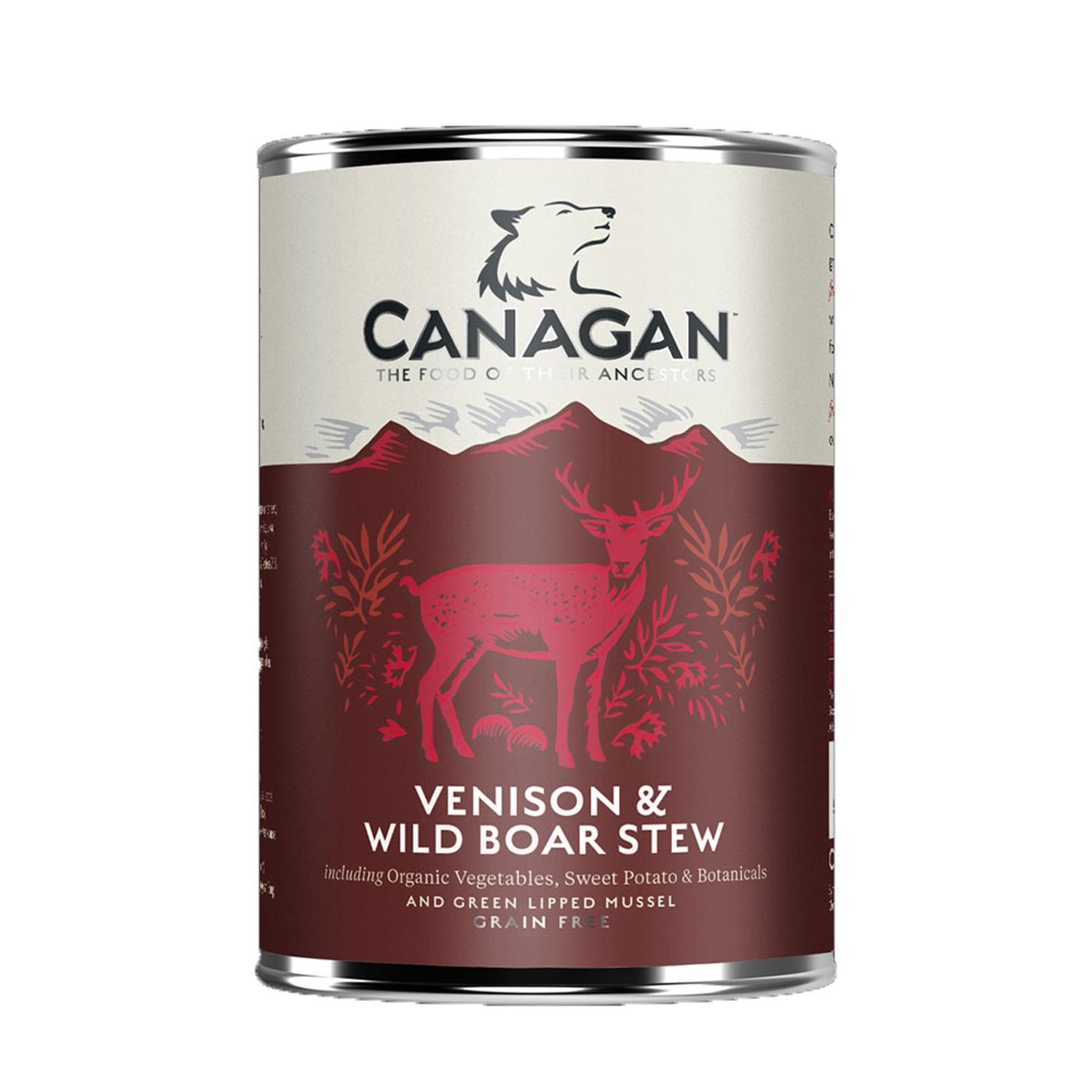 Canagan Dog Tin Venison &amp; Wild Boar Stew 400g