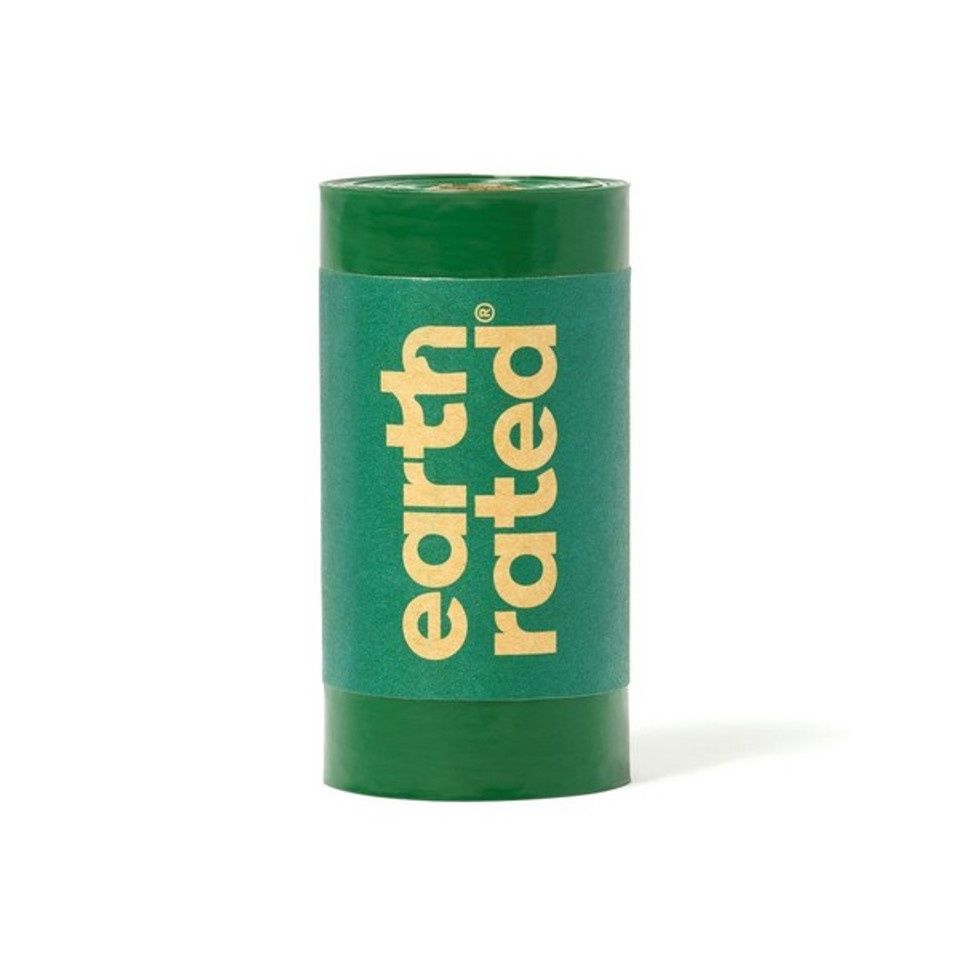 Earth Rated Poop Bags (Single Roll 15 Bags)