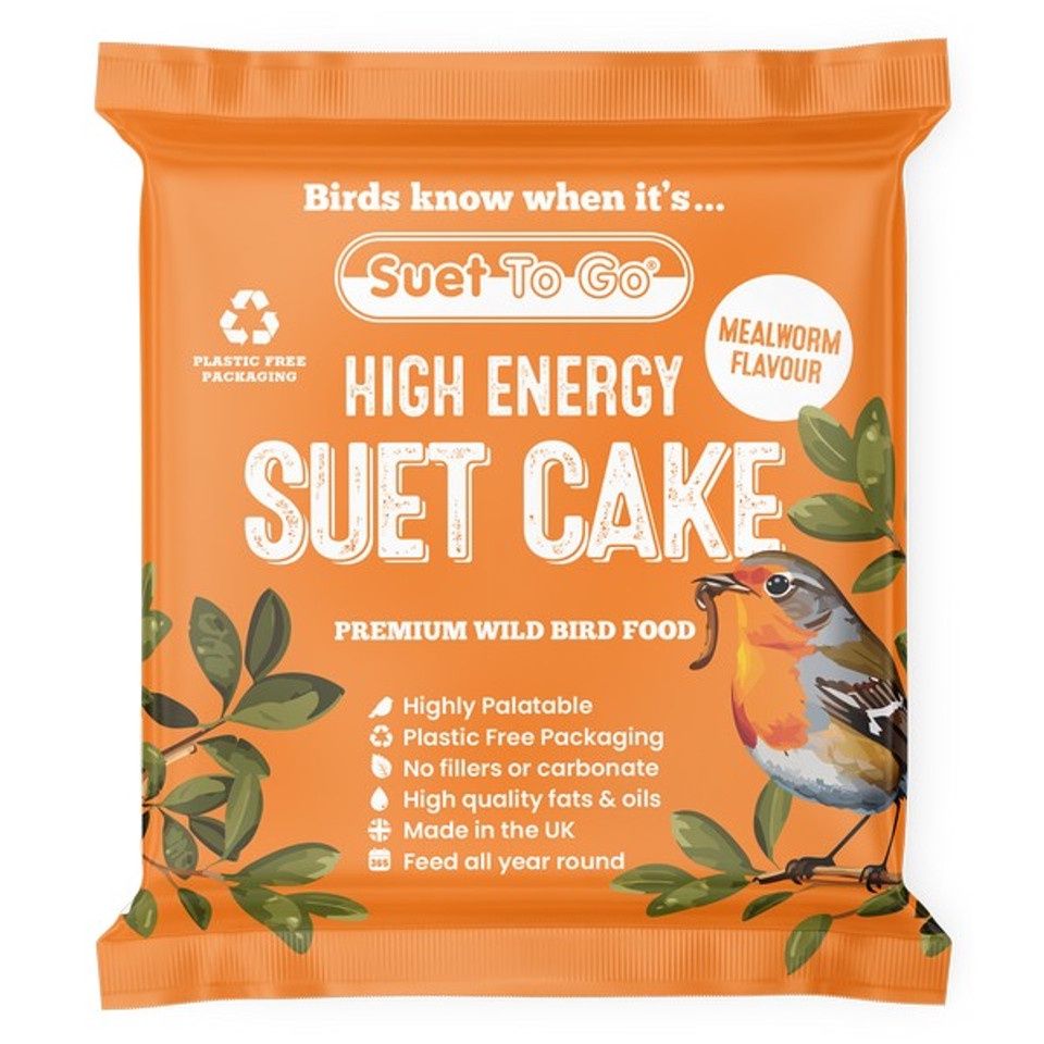 Suet to Go High Energy Suet Cake Mealworm 280g