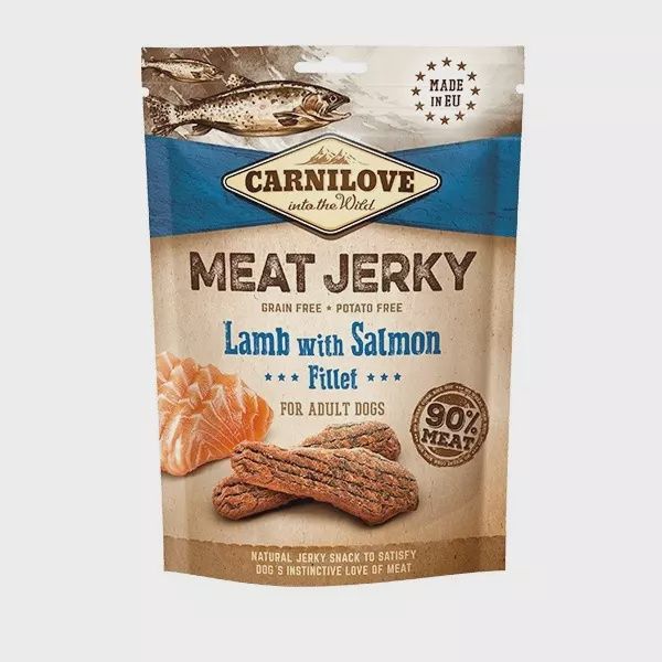 Carnilove Meat Jerky Lamb &amp; Salmon 100g