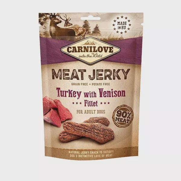 Carnilove Meat Jerky Turkey &amp; Venison 100g