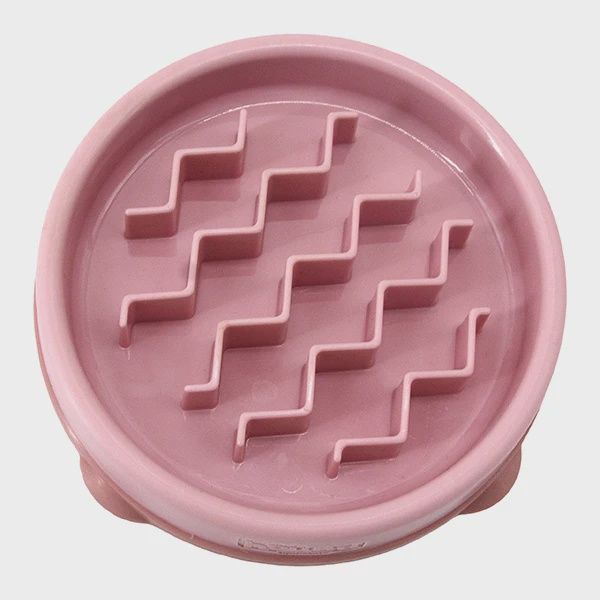 Outward Hound Fun Feeder Wave Pink Sml