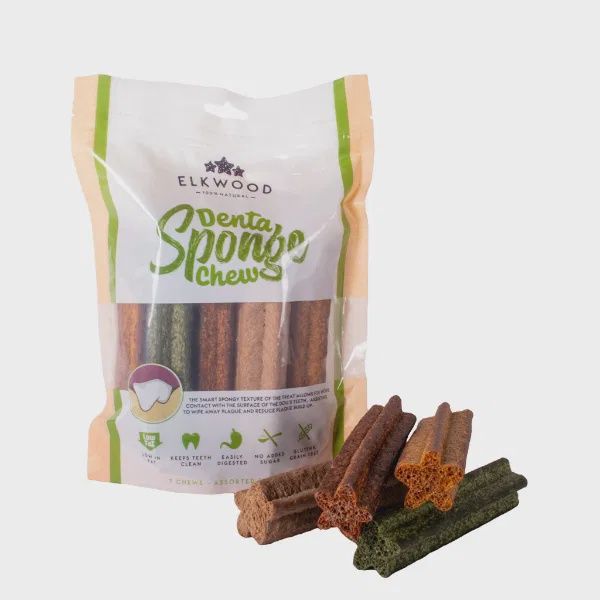 Elkwood Spong Dental Stick 7 Pk