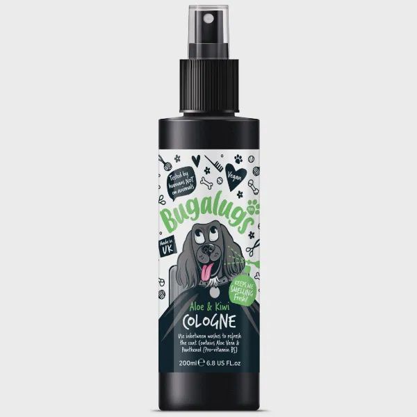 Bugalugs Aloe &amp; Kiwi Dog Cologne 200ml
