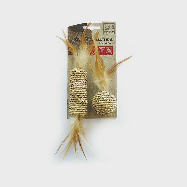 M-PETS Natura Roll &amp; Ball