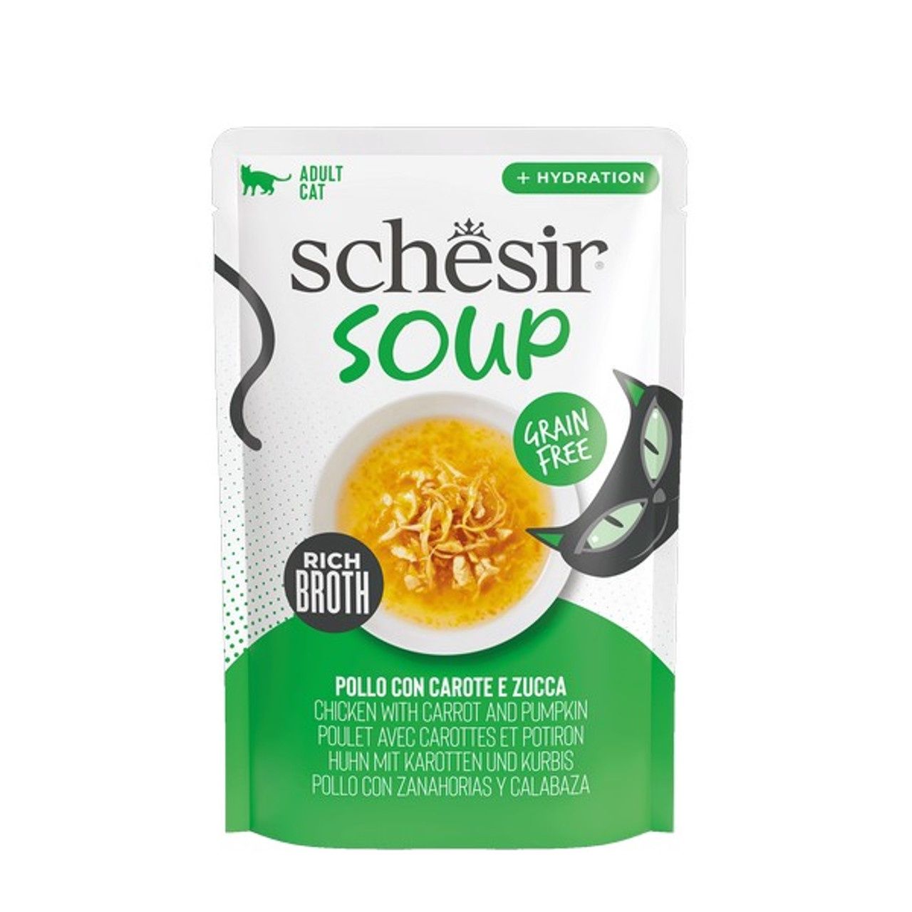 Schesir Soup Chicken with Pumpkin Complements 40g Schesir Soup Chicken with Pumpkin Complements 40g