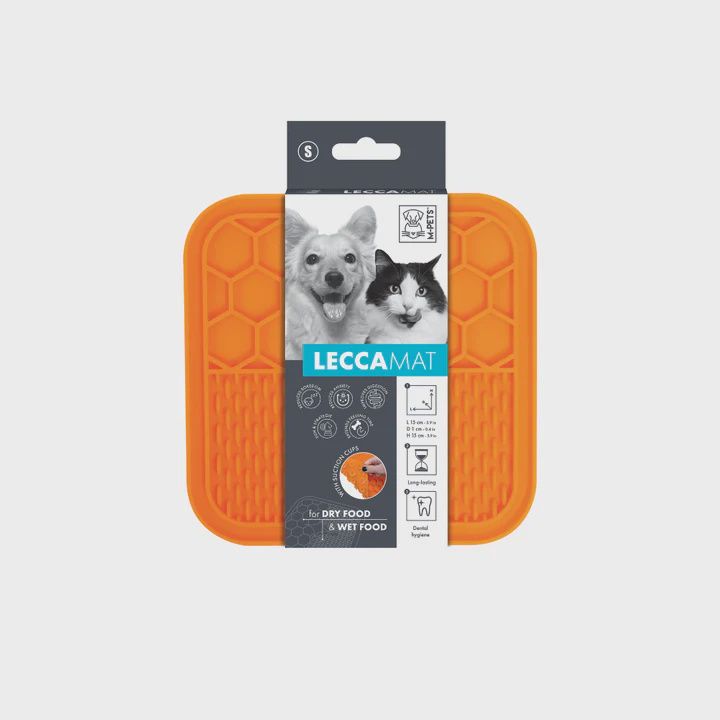 M-PETS Lecca Mat Orange Small