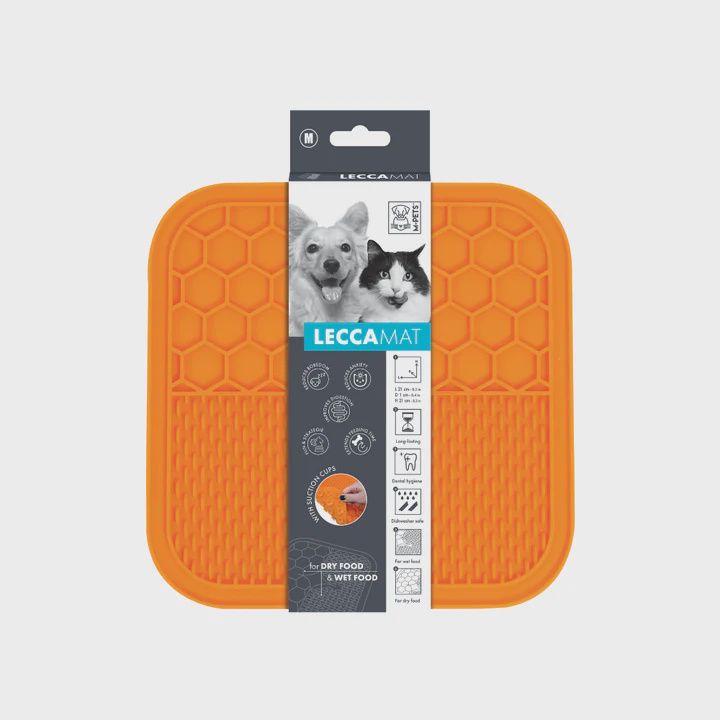 M-PETS Lecca Mat Orange Medium M-PETS Lecca Mat Orange Medium