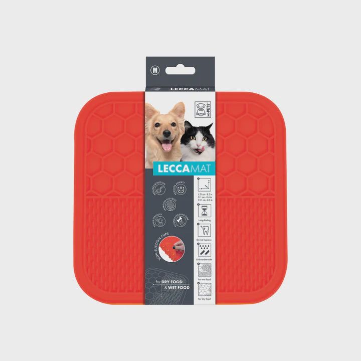 M-PETS Lecca Mat Red Medium M-PETS Lecca Mat Red Medium