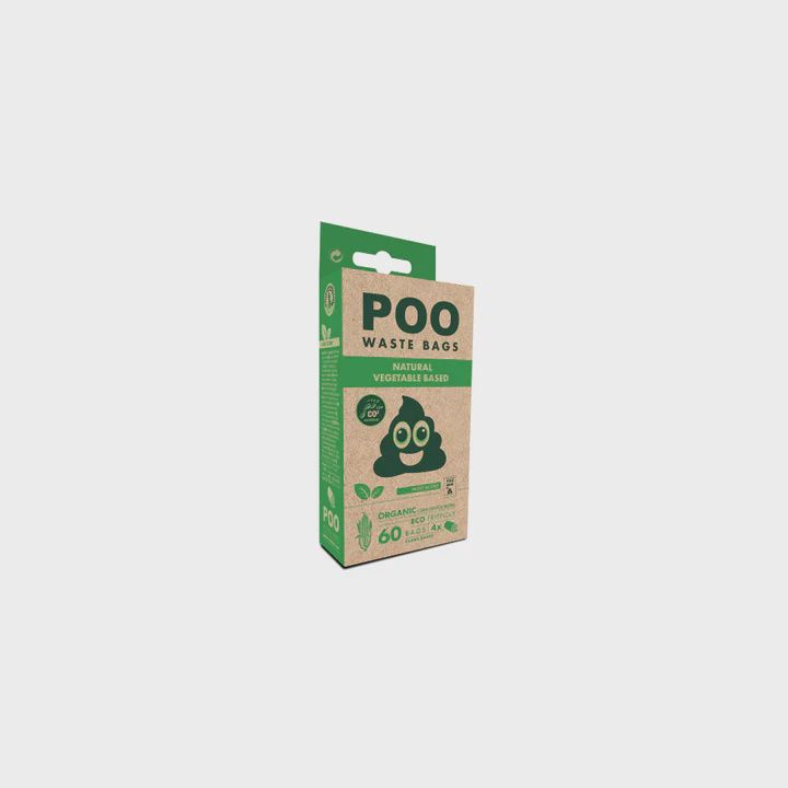 M-PETS Poo Dog Waste Bags Mint Scented x 60 M-PETS Poo Dog Waste Bags Mint Scented x 60