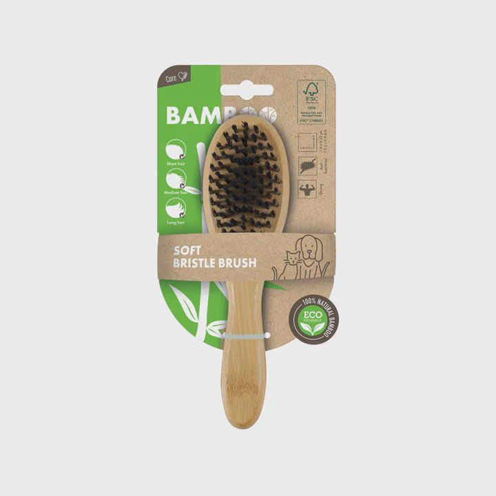 M-PETS Bamboo Soft Bristle Brush