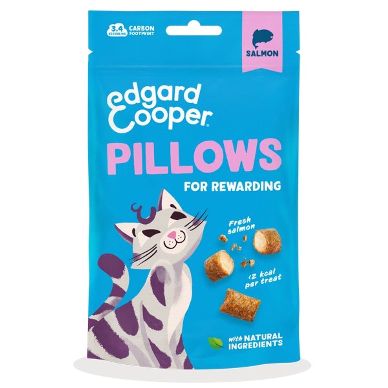 Edgard &amp; Cooper Cat Pillows Salmon Flavour 60g