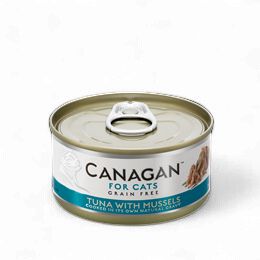 Canagan Cat Tin Tuna with Mussels 75g