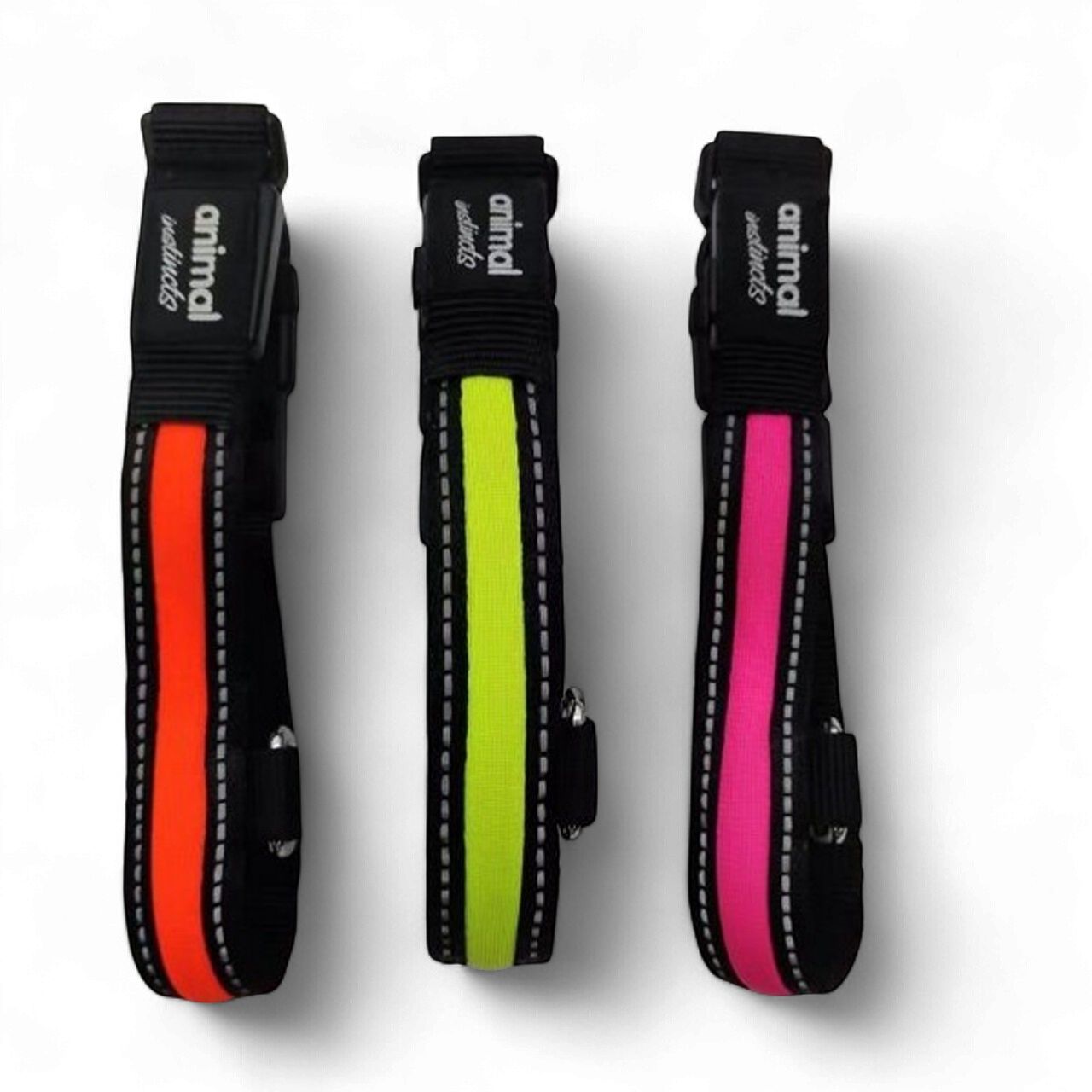 Animal Instincts Flashing Safety Collar Clip Mixed