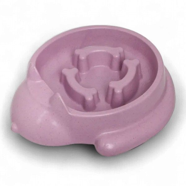 Bamboo Slow Feeder Cat Shaped 700ml