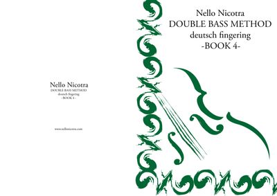 DOUBLE BASS METHOD - BOOK 4 - deutsh fingering