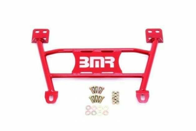 BMR Suspension CB004R 2005-2014 Mustang Front Chassis Brace (Red)