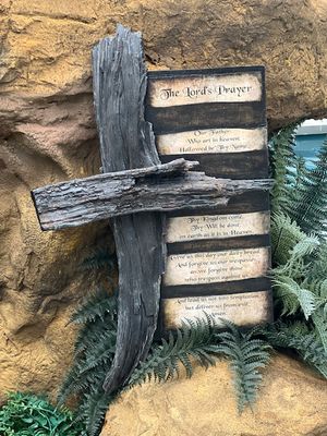 Redeemed &amp; Restored:  The Beauty Within - Wooden Cross