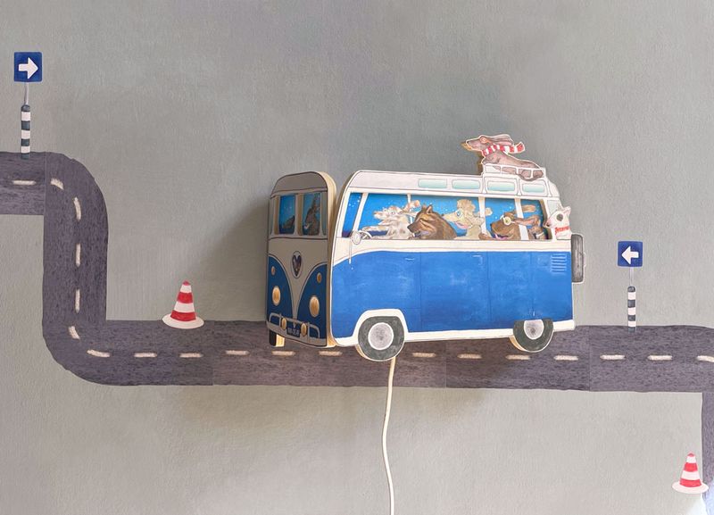 On the Road Walldecal