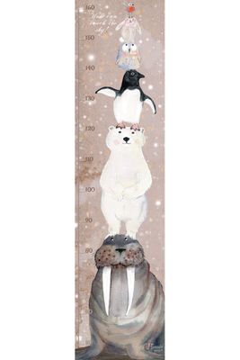 Walrus and friends height chart meter