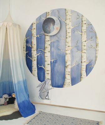 Wallsticker Happy Hare