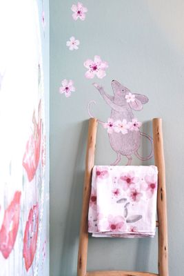 Kleine Maus Wandtattoo